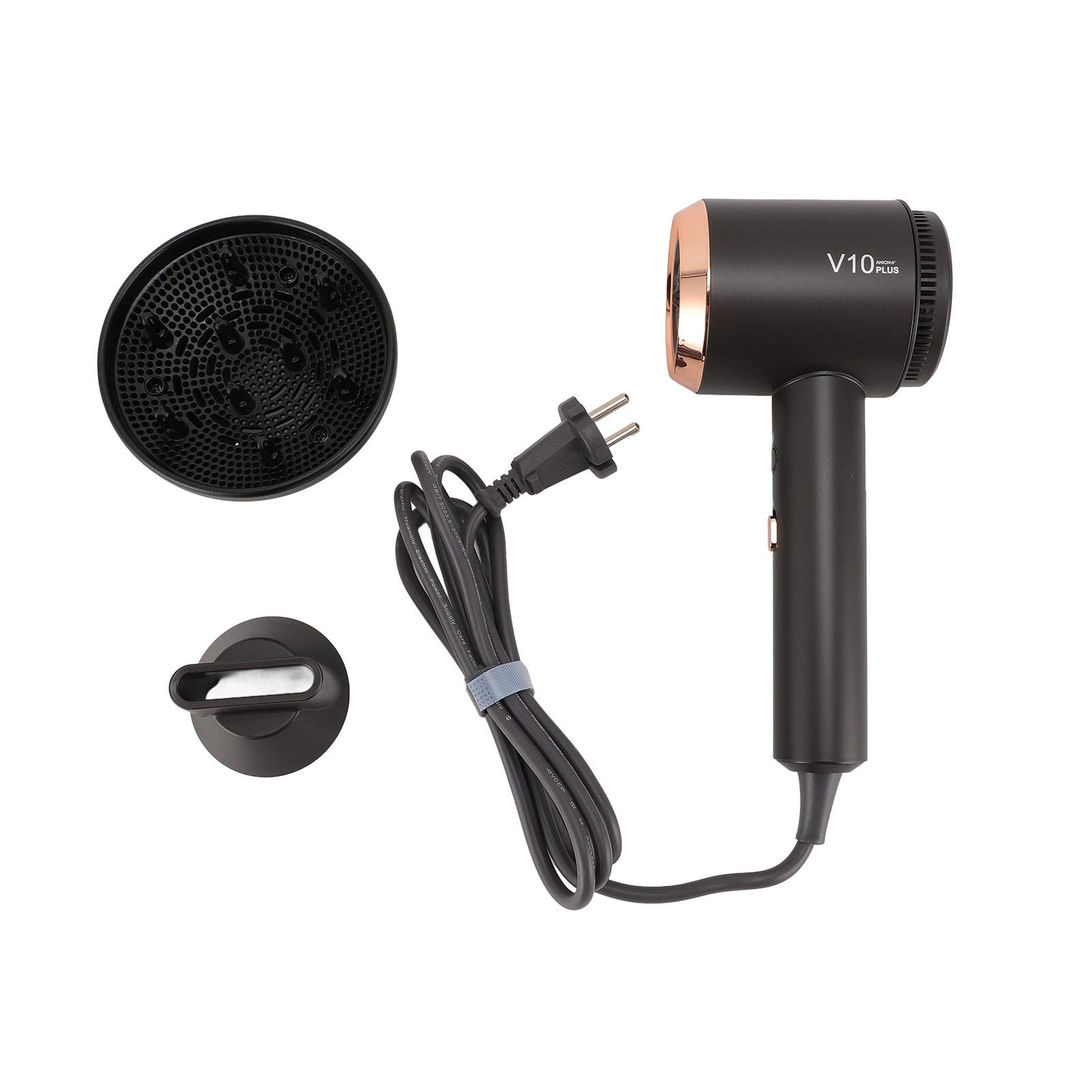 Фен с отрицательными ионами Профессиональный портативный бытовой дорожный постоянный нагрев Быстрый нагрев