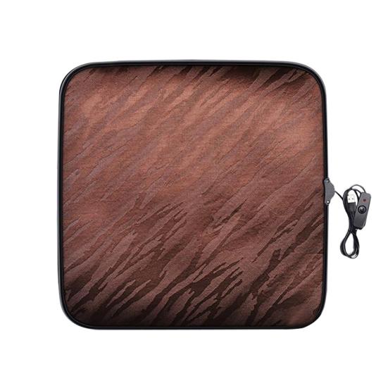 Подогрев автомобильного сиденья, вилка, нагрев, равномерная игра и переключатель, нескользящий, быстрый нагрев, контроль. бронзовый/кофейный